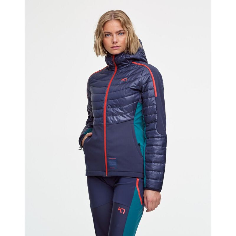 Kari Traa Voss Hybrid Hooded Jacket Womens image number 0