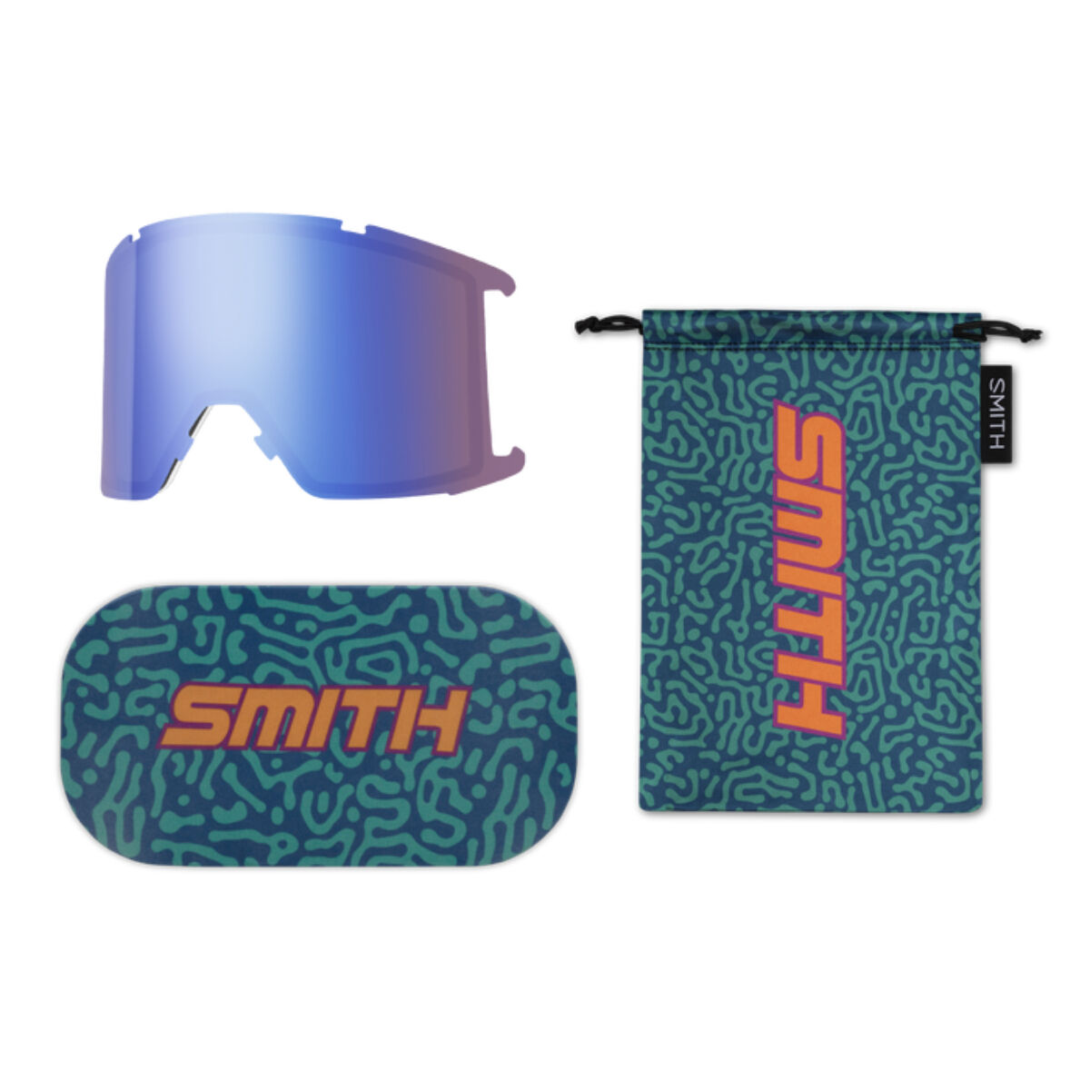 Smith Squad XL Goggles + ChromaPop™ Sun Platinum Mirror Lens