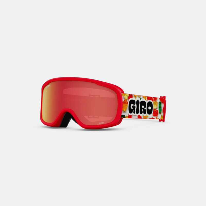 Giro Buster Goggles + Amber Scarlet Lens Kids image number 0