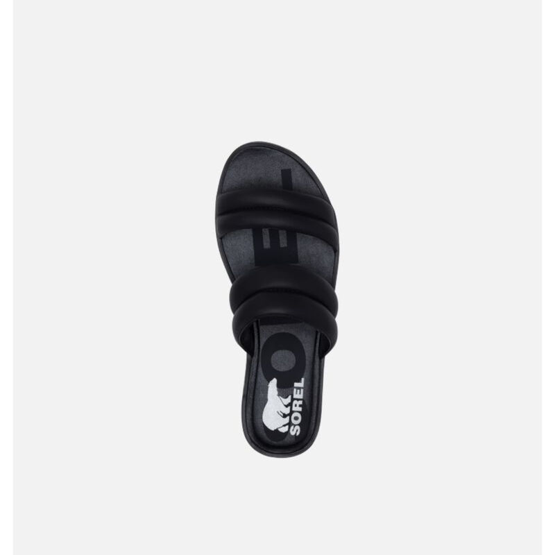 Sorel Ella II Puff Slide Sandals Womens image number 3