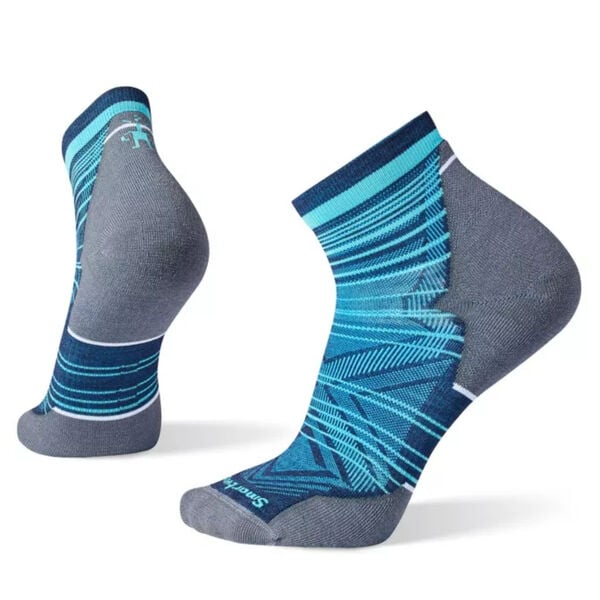 Smartwool Run Targeted Cushion Pattern Ankle Socks Mens