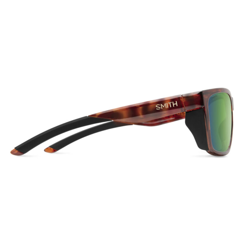 Smith Longfin Tortoise + ChromaPop Glass Polarized Green Mirror Lens Sunglasses image number 2