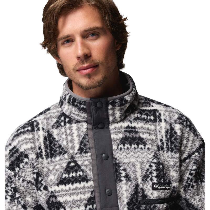Columbia Helvetia II Printed Half Snap Mens Fleece image number 3
