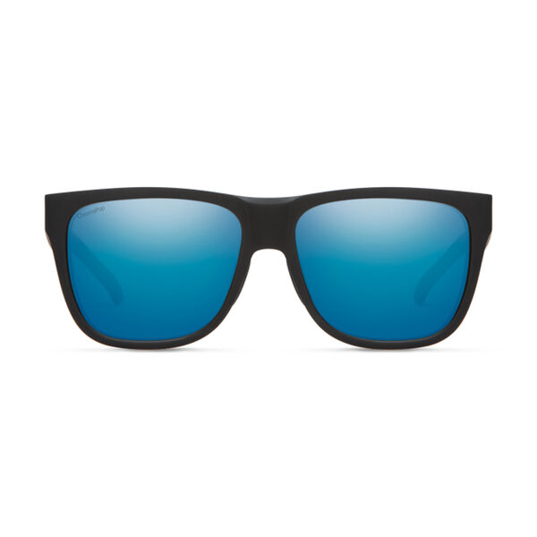 Smith Lowdown 2 Sunglasses + Polarized Blue Mirror Lens