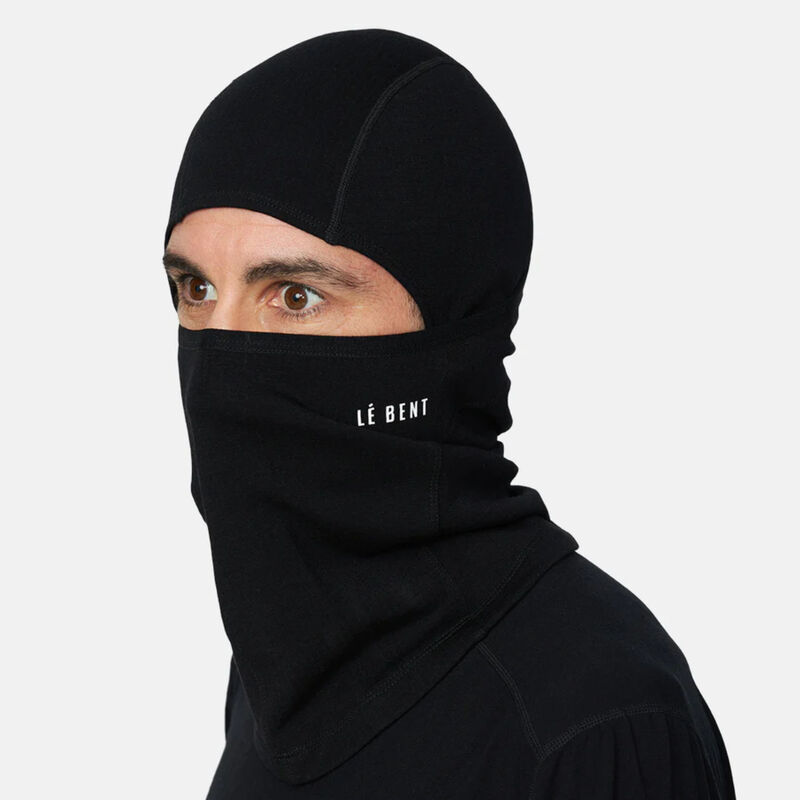 Le Bent Waffle Midweight Balaclava image number 2