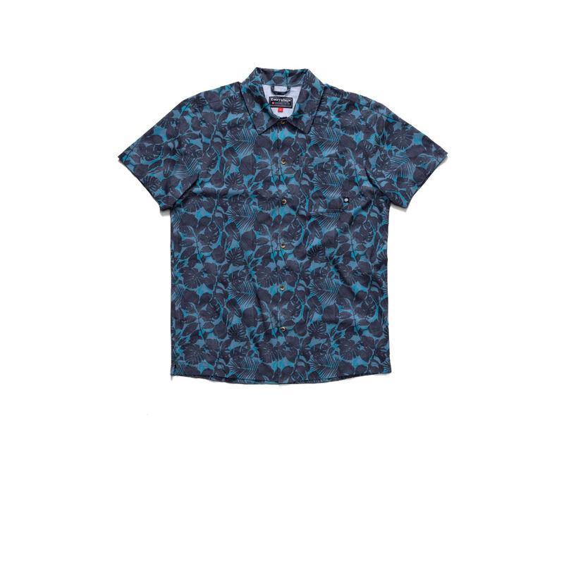 686 Nomad Perforated Button Down Shirt Mens image number 0