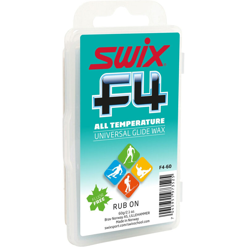 Swix F4 Glidewax 60G w/ Cork image number 0