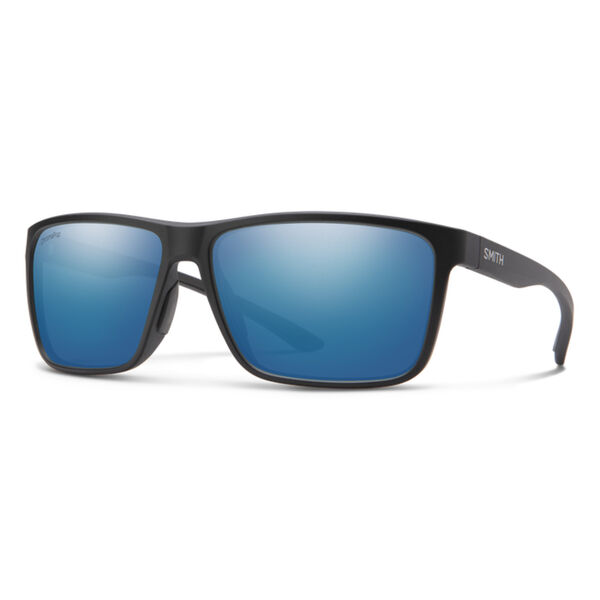 Smith Riptide Sunglasses + ChromaPop Blue Mirror Lens