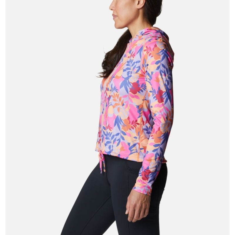 Columbia Summerdry Long Sleeve Print Hoodie Womens image number 2