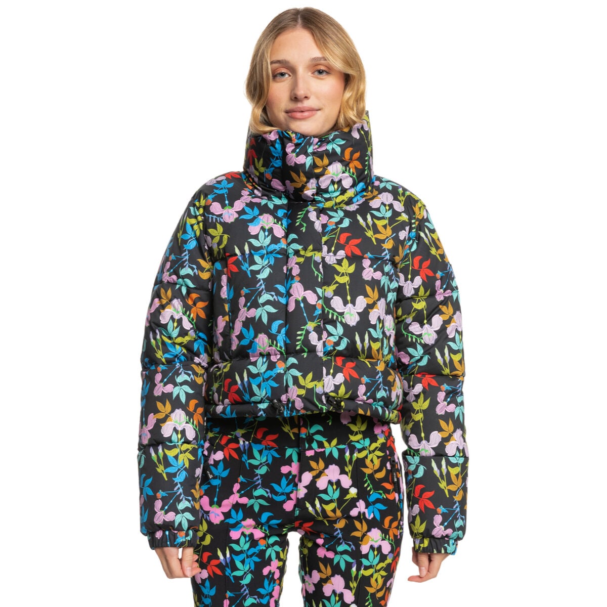 【美品】ROWLEY XY 花柄 クロップドジャケット Roxy ROWLEY X ROXY Cropped Winter Bomber Jacket Womens | Christy