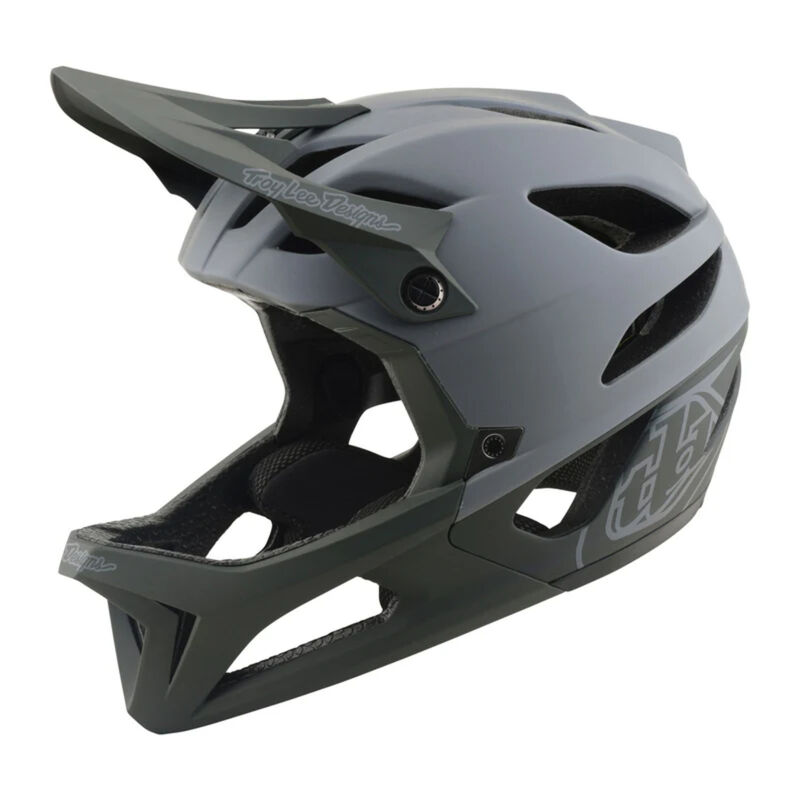 Troy Lee Stage Bike Helmet - Drone Gray image number 1