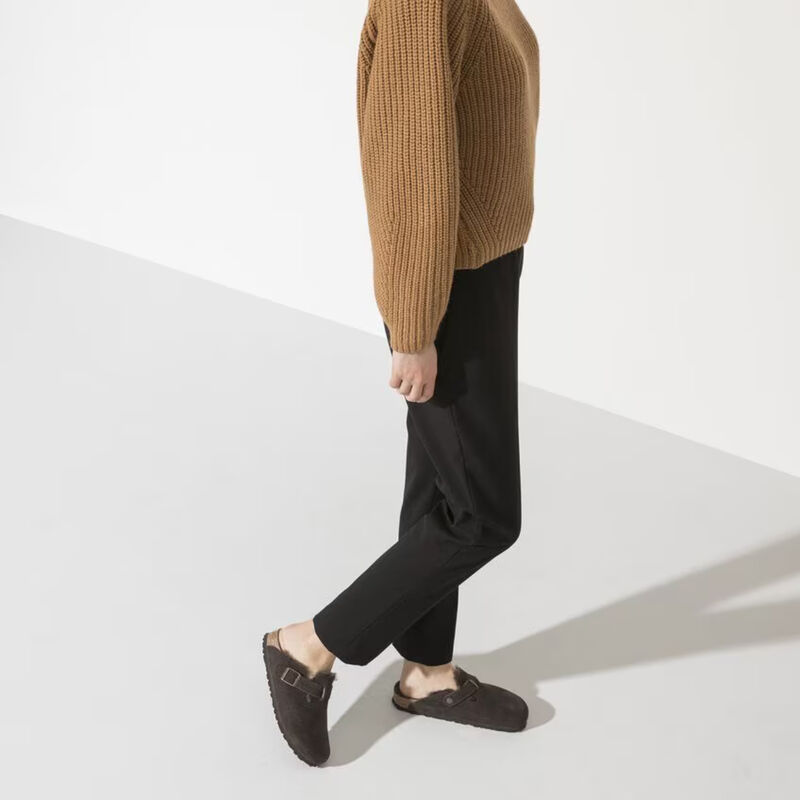 Birkenstock Boston Shearling Clogs Womens image number 1