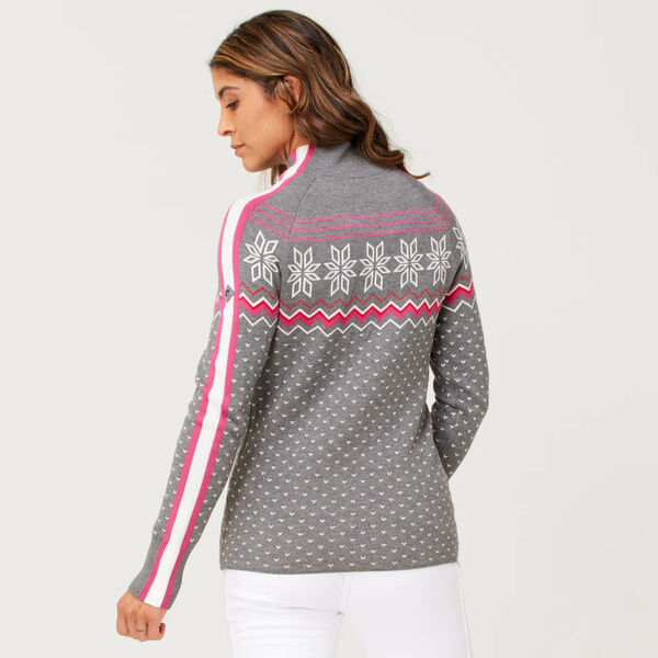 Krimson Klover Snowhut Zip Neck Sweater Womens