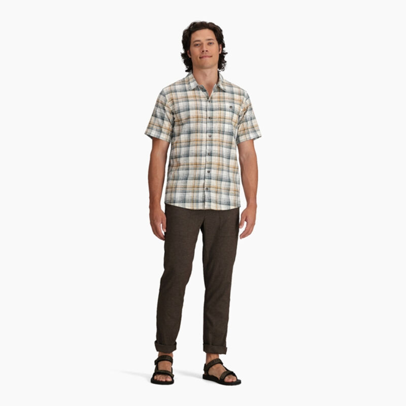 Royal Robbins Redwood Plaid Short-Sleeve Mens image number 1