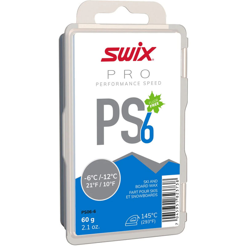Swix PS6 Wax -6/-12c 60G image number 0