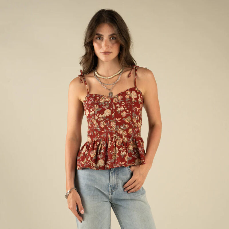 Sendero Clementine Tie Top Womens image number 0