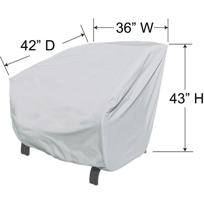 Treasure Garden X-Large Lounge Chair Protective Cover image number 1