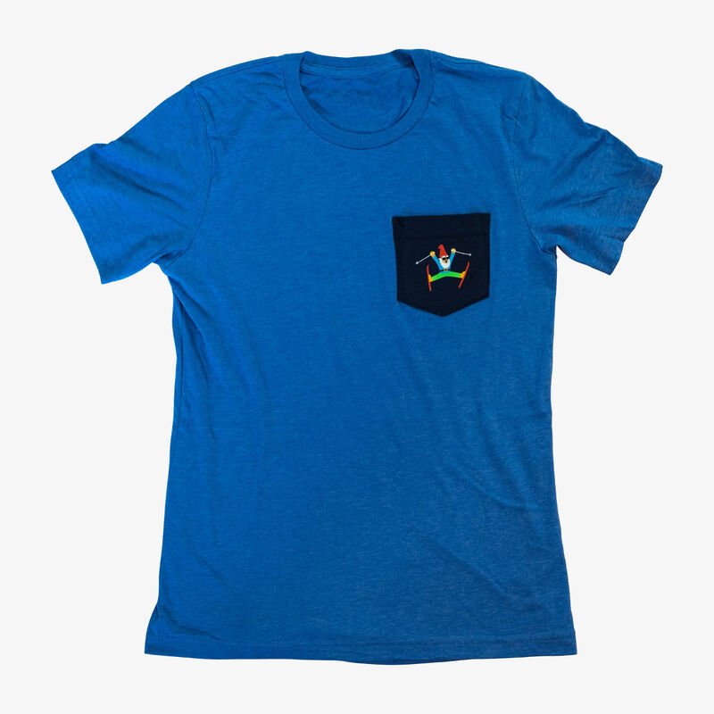 Aksels Gnome Skier T-Shirt Mens image number 0