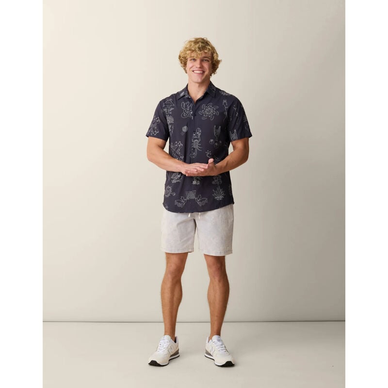 Baja Llama Desert Martians Button Up Shirt Mens image number 2
