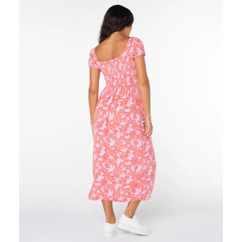 Roxy Shelley Coast Midi Dress Womens image number 1