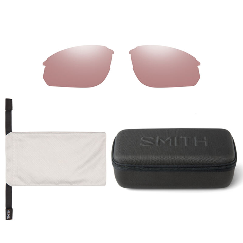 Smith Parallel 2 Sunglasses Crystal Mediterranean + Polarized Blue Mirror Lens image number 3