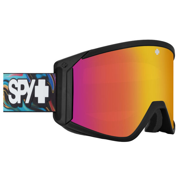 Spy Raider Goggles + ML Rose Platinum Spectra Mirror Lens