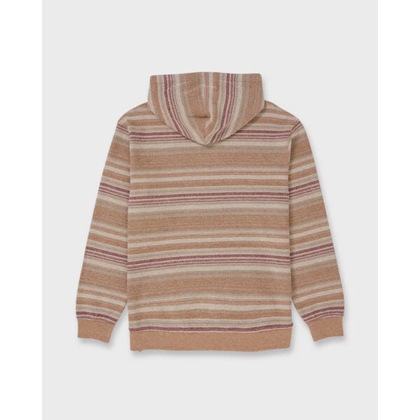Quiksilver Great Otway Yarn-Dyed Stripe Pullover Hoodie Mens