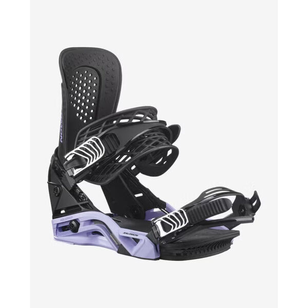 Salomon Hologram Snowboard Bindings - Black / Brunnera Blue