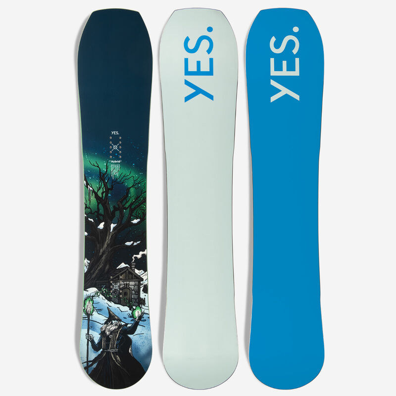 YES. Hybrid Snowboard Mens image number 0
