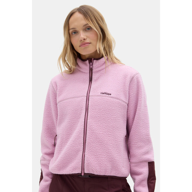 Halfdays Chapelle Fleece Jacket Womens image number 1