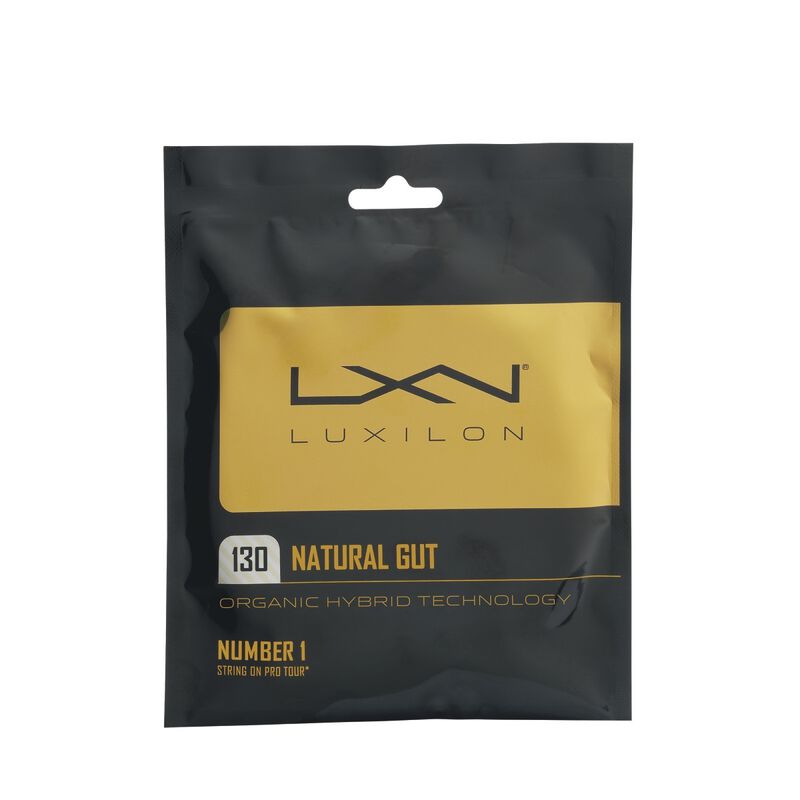 Wilson Lux Natural Gut Tennis String 16 image number 1