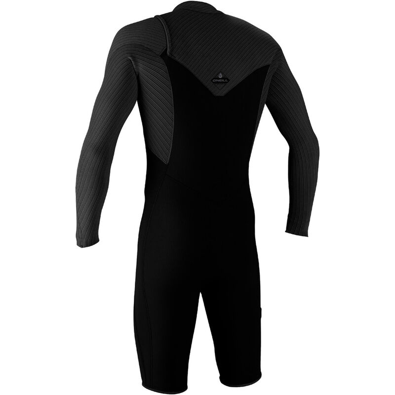 O'Neill Hyperfreak 2mm Chest Zip Long-Sleeve Shorty Wetsuit image number 1