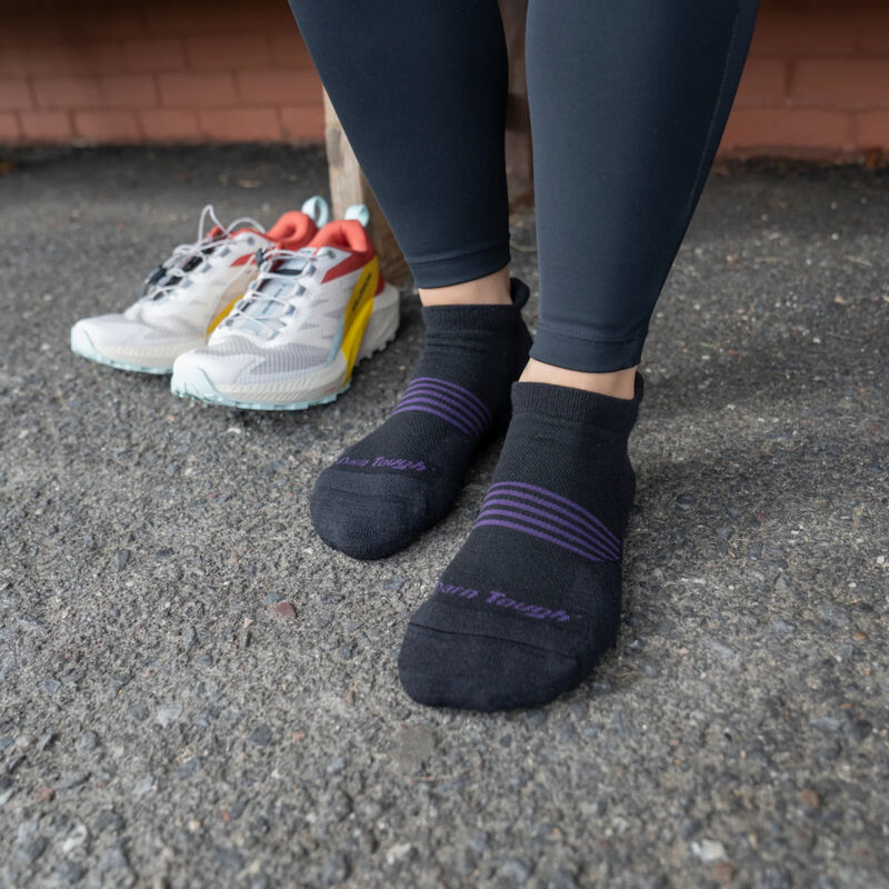 Darn Tough Element No Show Tab Lightweight Running Socks Womens image number 2