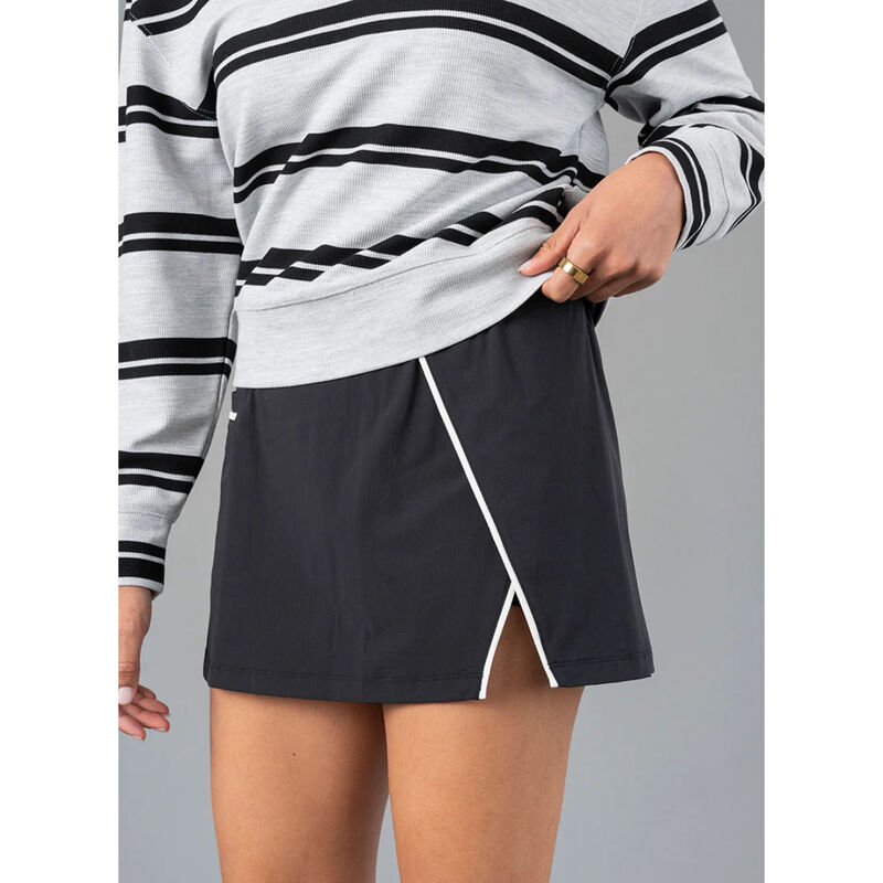 Thrive Societe Piped Slit Skort Womens image number 3