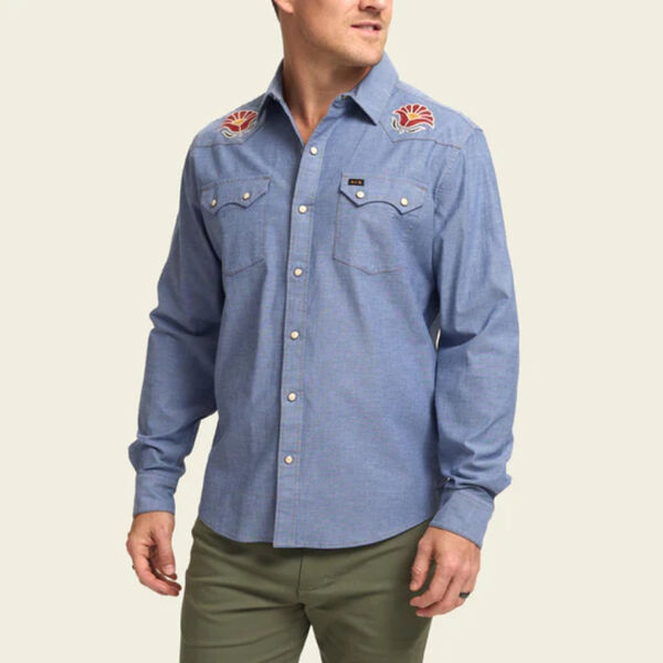 Howler Brothers Crosscut Deluxe Snapshirt Mens