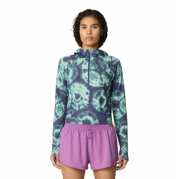 Mountain Hardwear Crater Lake Crop Zip Top Womens