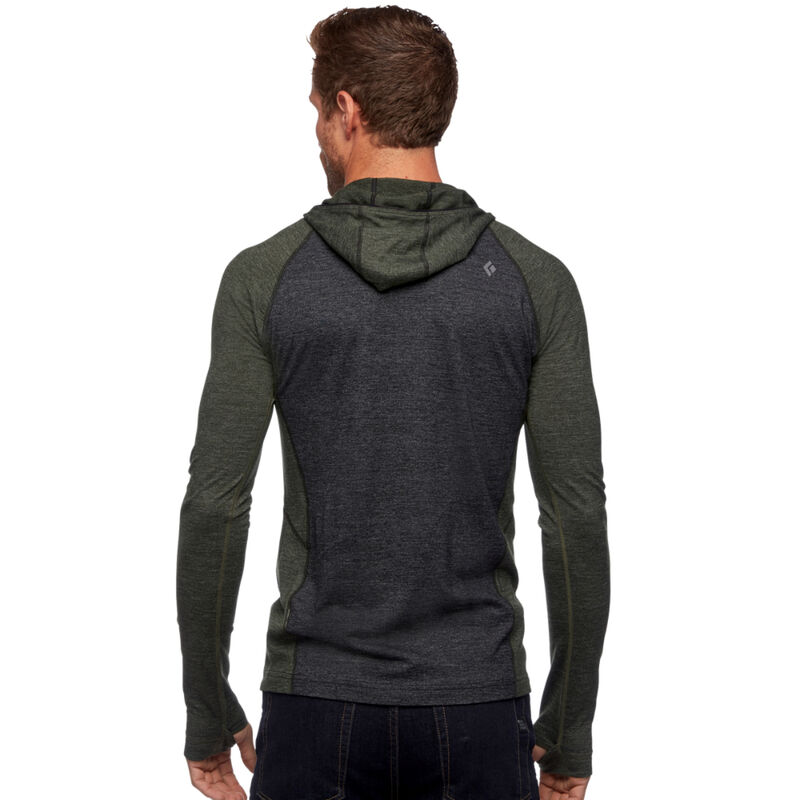 Black Diamond Solution 150 Merino Half-Zip Hoodie Mens image number 3