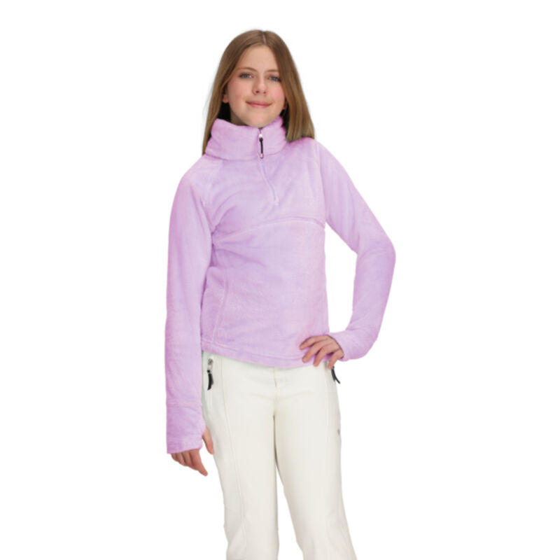 Obermeyer Furry Fleece Top Junior Girls image number 2