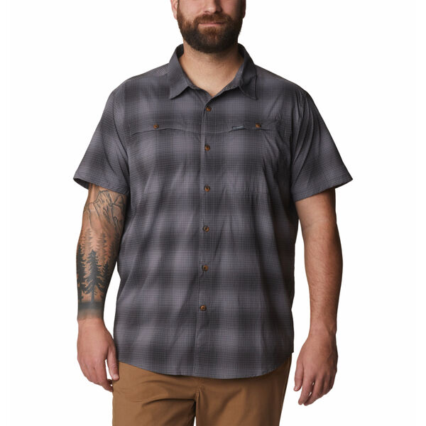 Columbia Newton Ridge Plaid Short Sleeve Shirt Mens