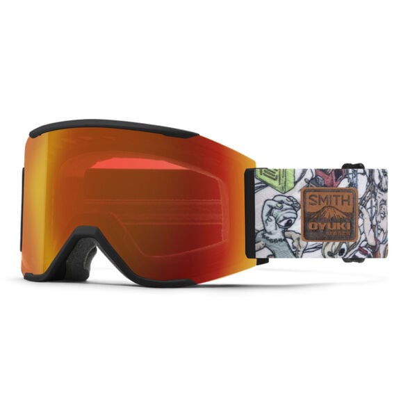 Smith Squad Mag Goggles + ChromaPop™ Everyday Red Mirror Lens