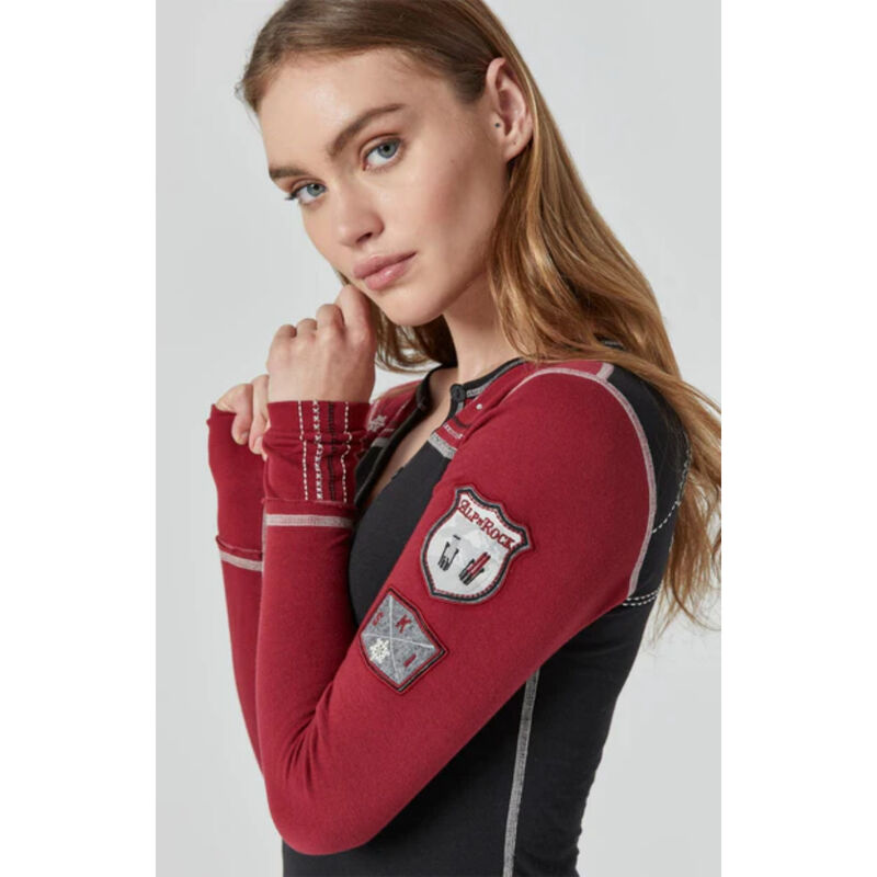 Alp N Rock Cross Country Henley Shirt Womens image number 0
