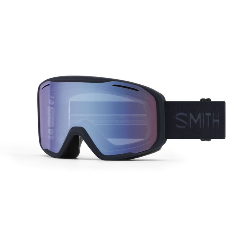 Smith Blazer Low Bridge Fit Goggles + Blue Sensor Mirror Lens image number 0