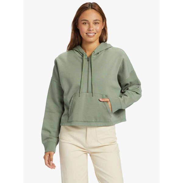 Roxy Drakes Cove Half-Zip Hoodie Womens