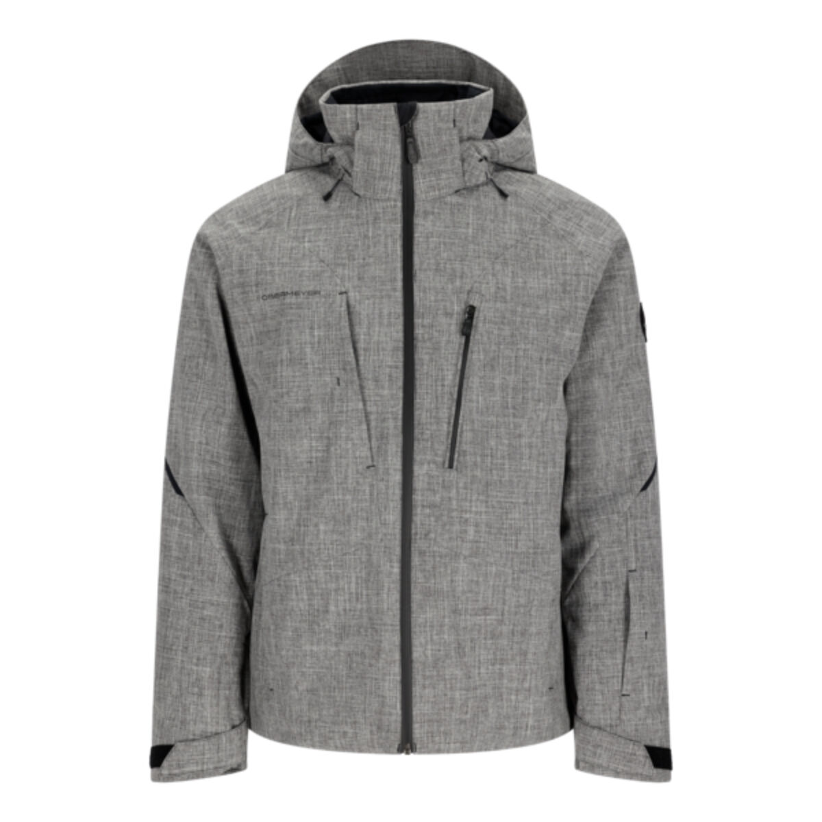 obermeyer gray ski jacket