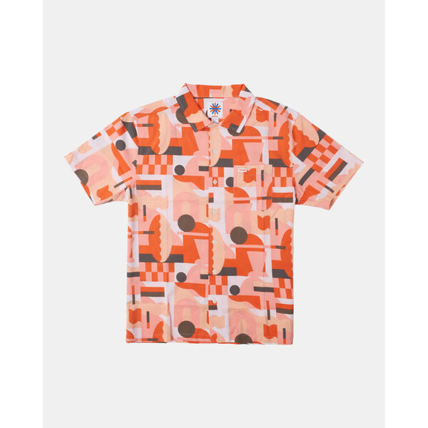 RVCA Jesse Brown Short-Sleeve Shirt Mens