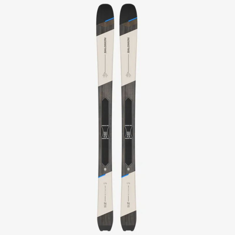 Salomon MTN 96 Carbon Alpine Touring Skis + Skins image number 0