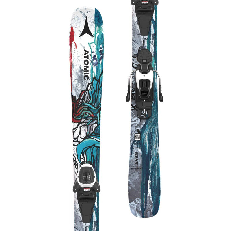 Atomic Bent Skis + L6 GW Bindings Juniors image number 2