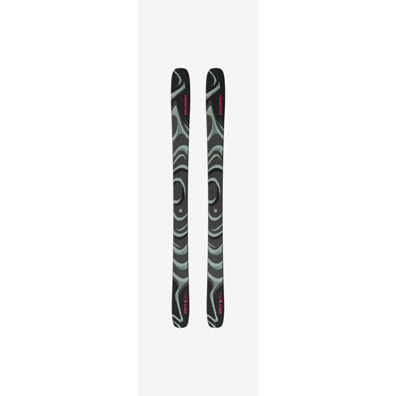 Salomon QST 100 Black Skis image number 0