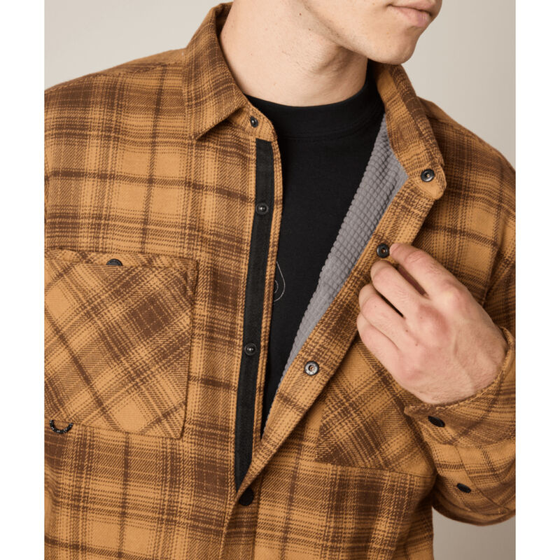 686 Heat Grid Flannel Mens image number 6