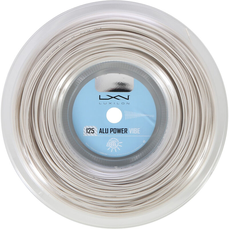 Wilson Luxilon ALU Power Vibe 125 Tennis Racquet String image number 1